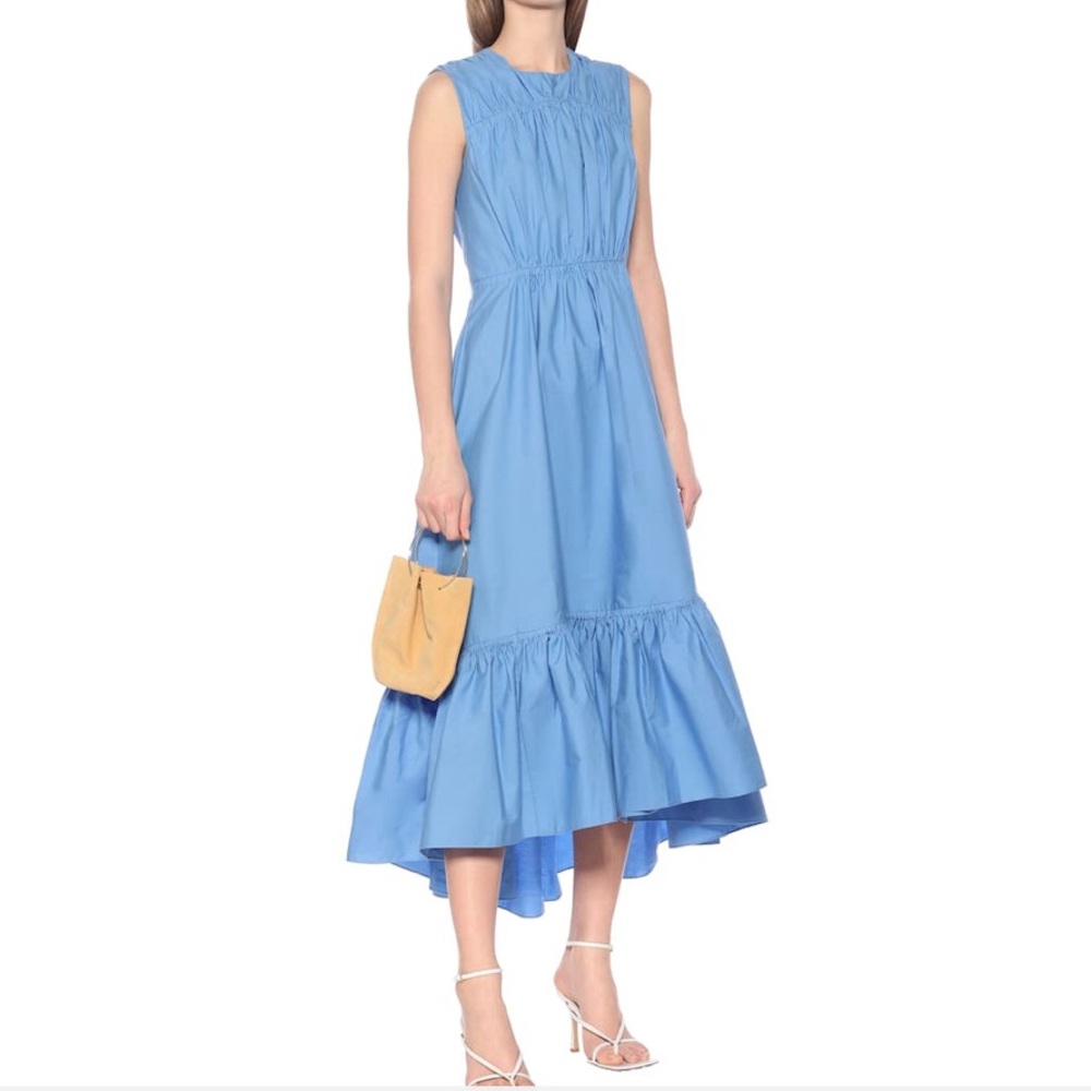 ROKSANDA Lucia Cotton Midi Dress